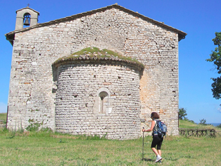 Itinerary of the Way of the Franciscan Protomartyrs Umbria Italy. All the stages of the pilgrimage